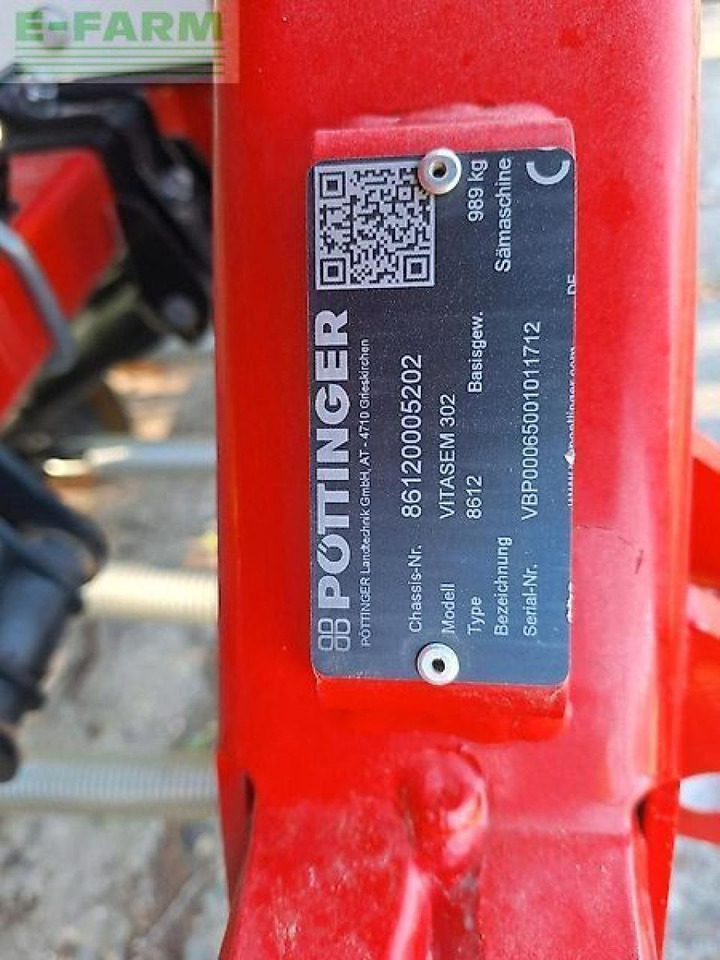 Pöttinger vitasem 302 drillmaschine sämaschine scheibenschare - Sembradora: foto 4 Pöttinger vitasem 302 drillmaschine sämaschine scheibenschare - Sembradora: foto 4