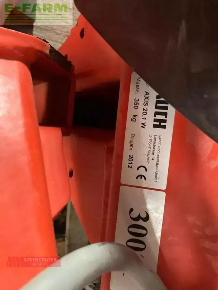 Rauch axis 20.1 w - Esparcidor de fertilizantes: foto 2 Rauch axis 20.1 w - Esparcidor de fertilizantes: foto 2