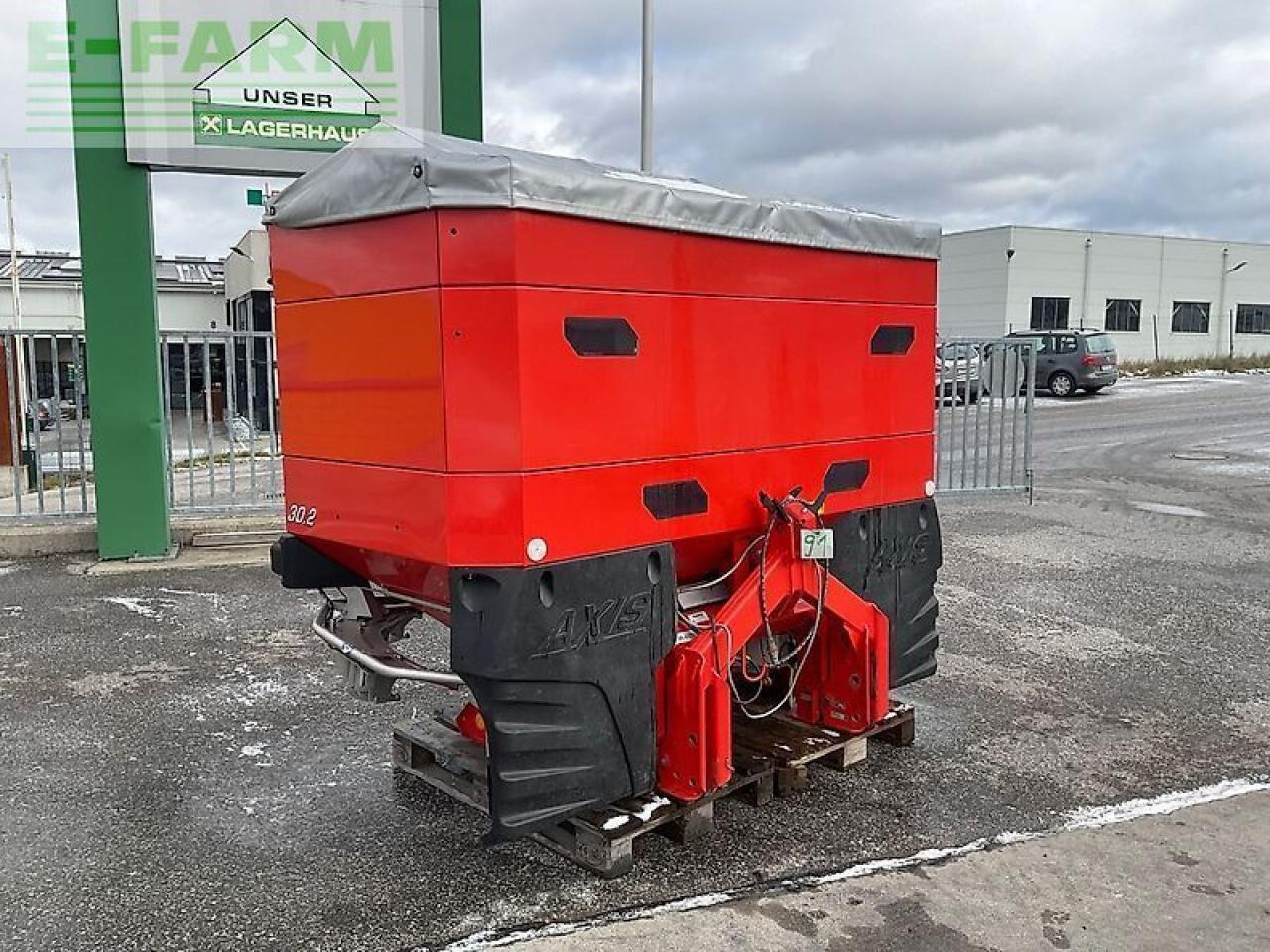 Rauch axis 30.2 m emc + w isobus - Esparcidor de fertilizantes: foto 2 Rauch axis 30.2 m emc + w isobus - Esparcidor de fertilizantes: foto 2