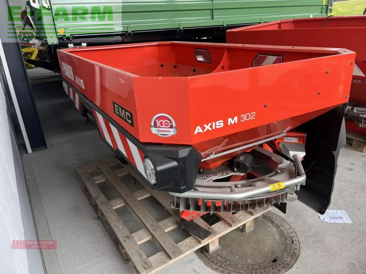 Rauch axis m 30.2 emc + w isobus - Esparcidor de fertilizantes: foto 4 Rauch axis m 30.2 emc + w isobus - Esparcidor de fertilizantes: foto 4