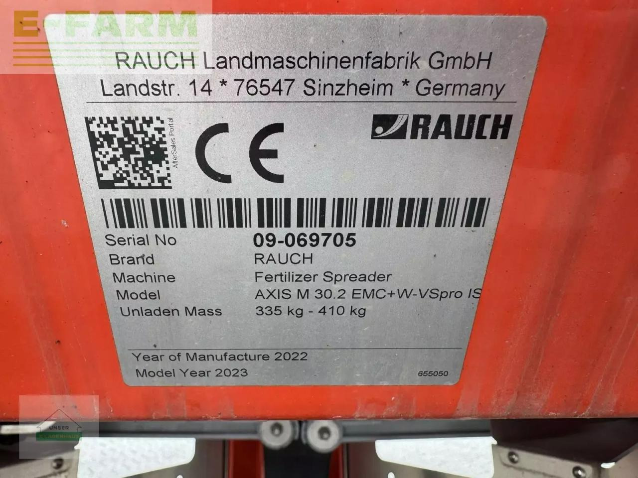 Rauch m 30.2 emc+w isobus - Esparcidor de fertilizantes: foto 5 Rauch m 30.2 emc+w isobus - Esparcidor de fertilizantes: foto 5