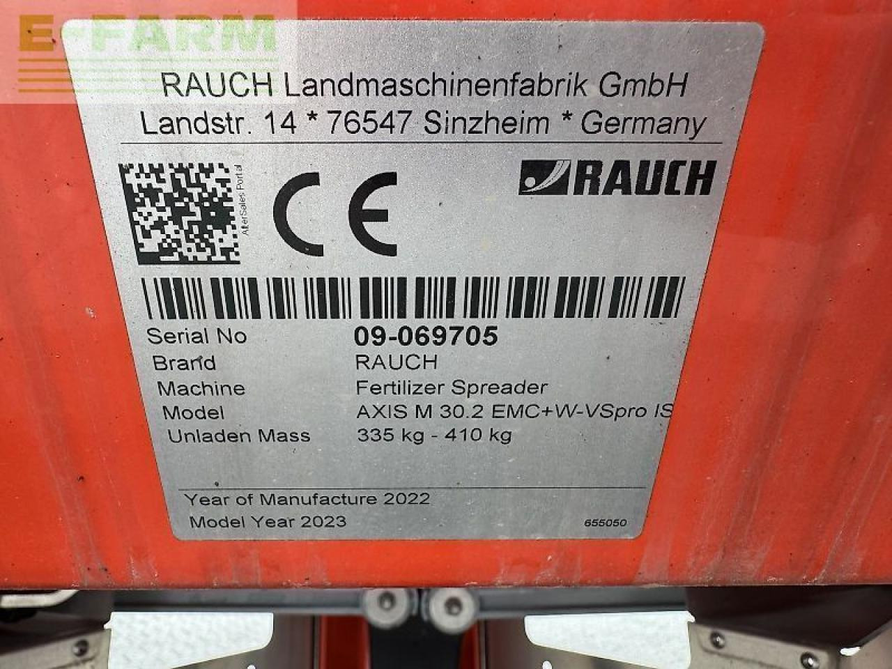 Rauch m 30.2 emc+w isobus - Esparcidor de fertilizantes: foto 5 Rauch m 30.2 emc+w isobus - Esparcidor de fertilizantes: foto 5
