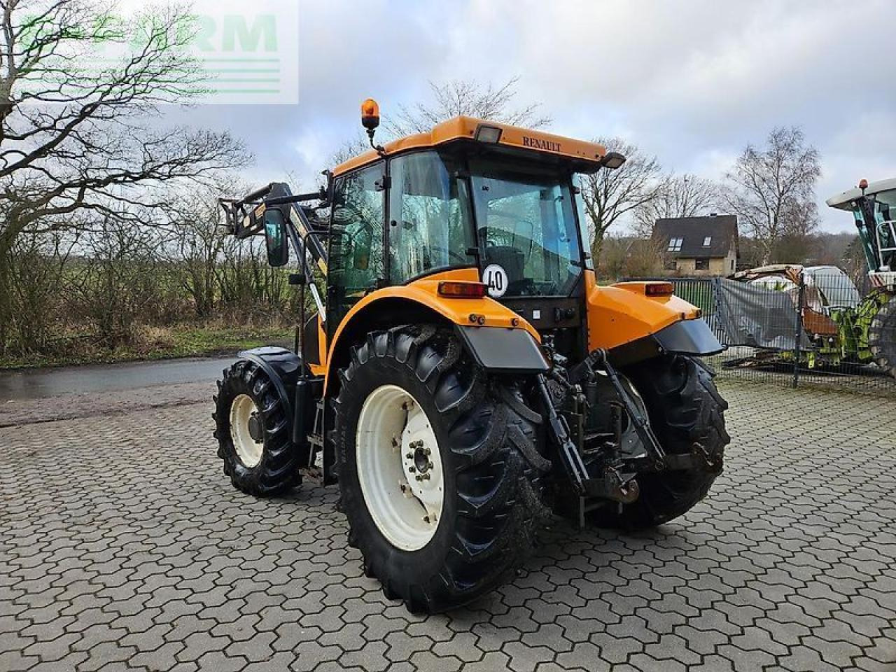 Renault ares 540 rx mit frontlader - Tractor: foto 4 Renault ares 540 rx mit frontlader - Tractor: foto 4