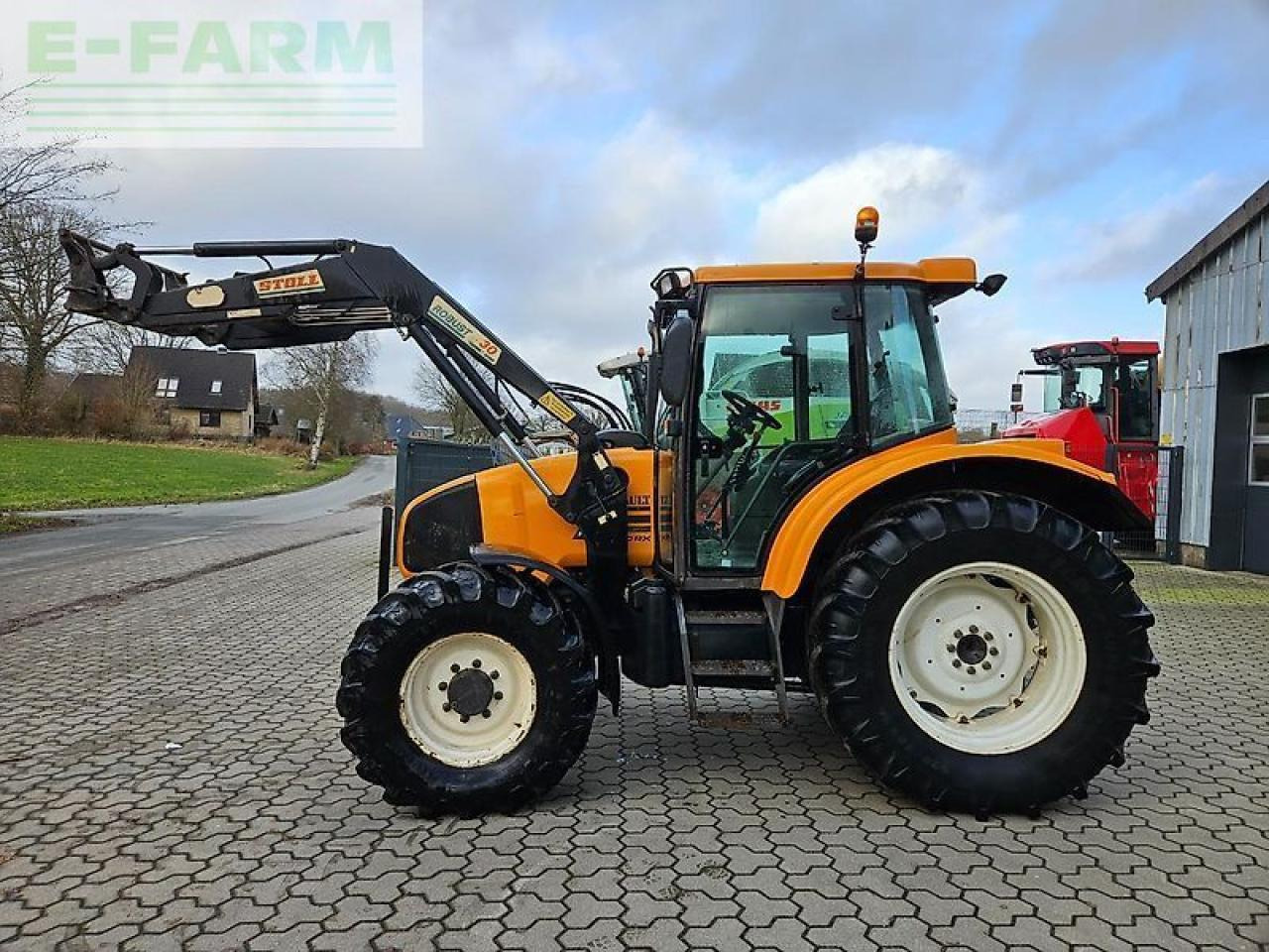 Renault ares 540 rx mit frontlader - Tractor: foto 3 Renault ares 540 rx mit frontlader - Tractor: foto 3