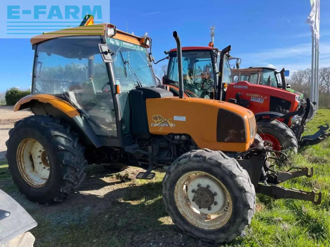 Renault tracteur agricole ergos90 renault - Tractor: foto 1 Renault tracteur agricole ergos90 renault - Tractor: foto 1