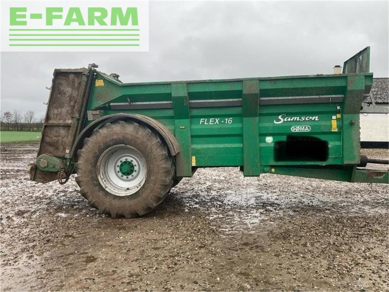 Samson flex16 - Esparcidor de fertilizantes: foto 3 Samson flex16 - Esparcidor de fertilizantes: foto 3