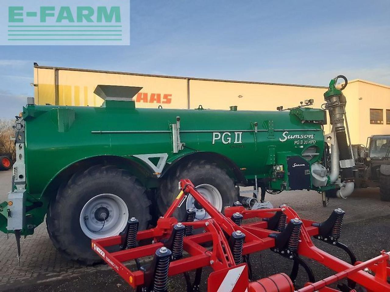 Samson pg ii 20 e hpd genesis - Maquinaria para fertilización: foto 1 Samson pg ii 20 e hpd genesis - Maquinaria para fertilización: foto 1