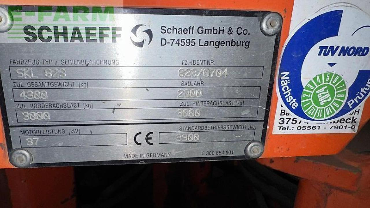 Schaeff skl823 - Miniexcavadora: foto 3 Schaeff skl823 - Miniexcavadora: foto 3