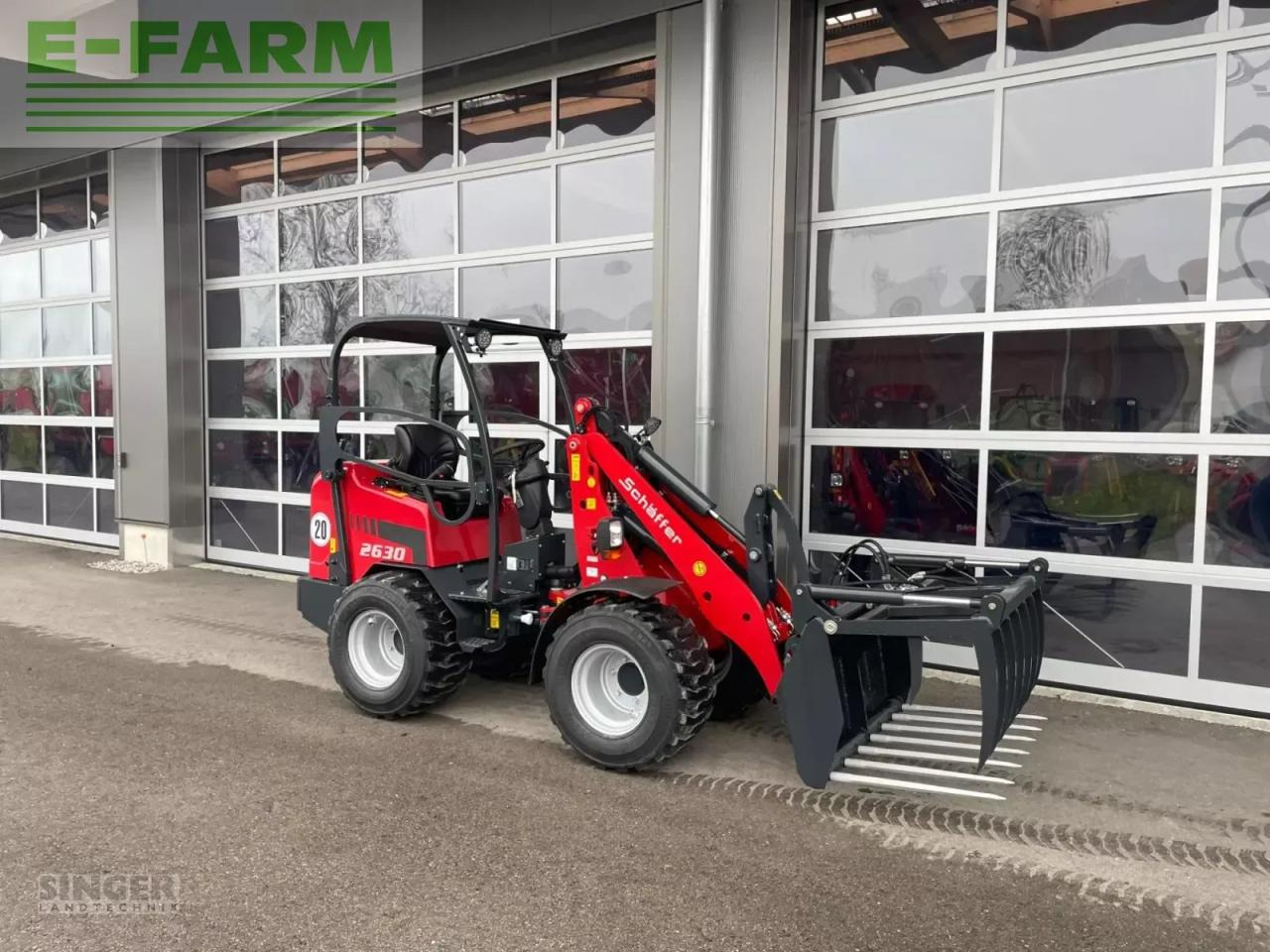 Schäffer 2630 - hubhöhe 311cm, stvzo, kardanwelle - Miniexcavadora: foto 1 Schäffer 2630 - hubhöhe 311cm, stvzo, kardanwelle - Miniexcavadora: foto 1