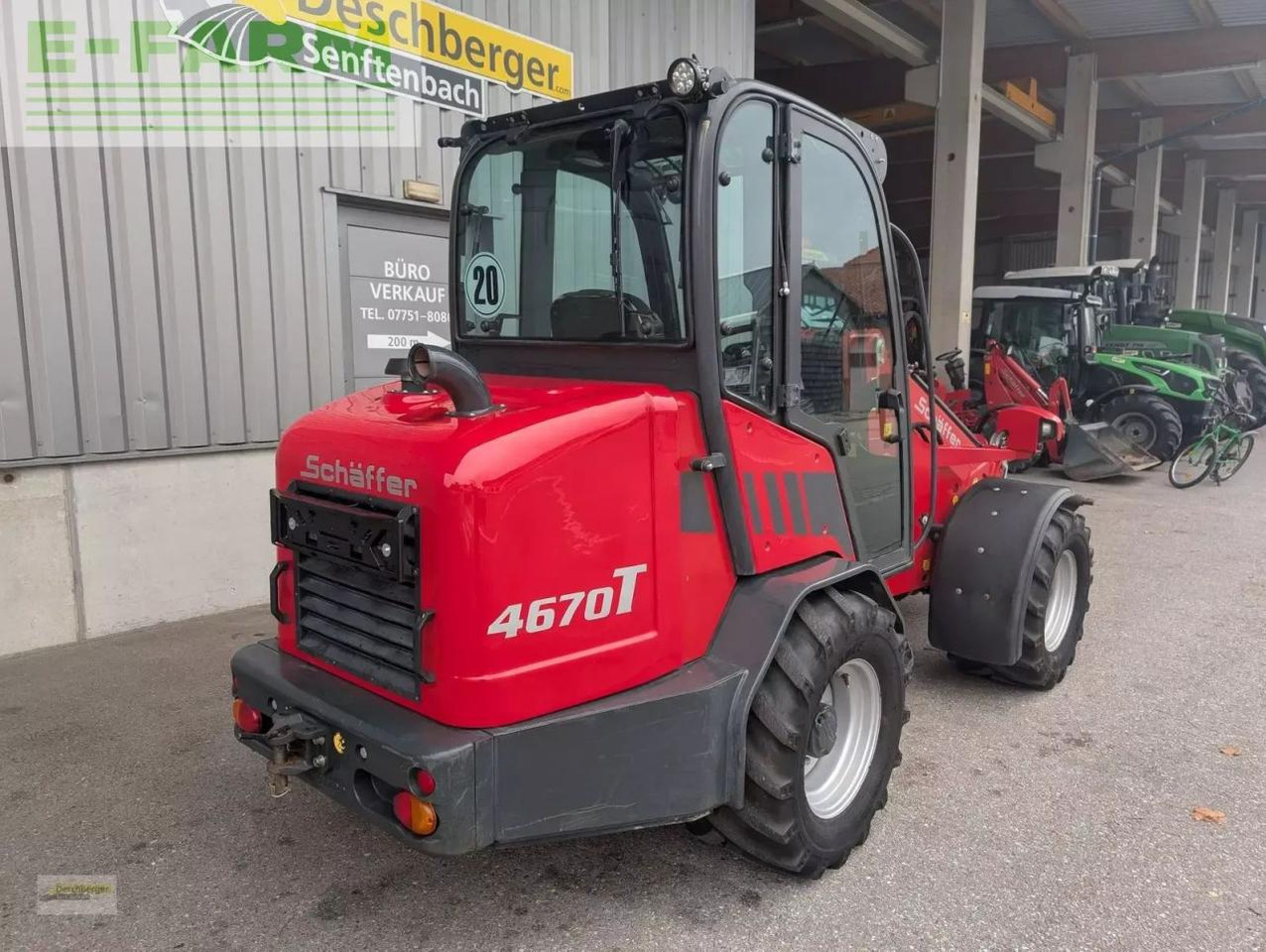 Schäffer 4670 t - Cargadora de ruedas: foto 2 Schäffer 4670 t - Cargadora de ruedas: foto 2
