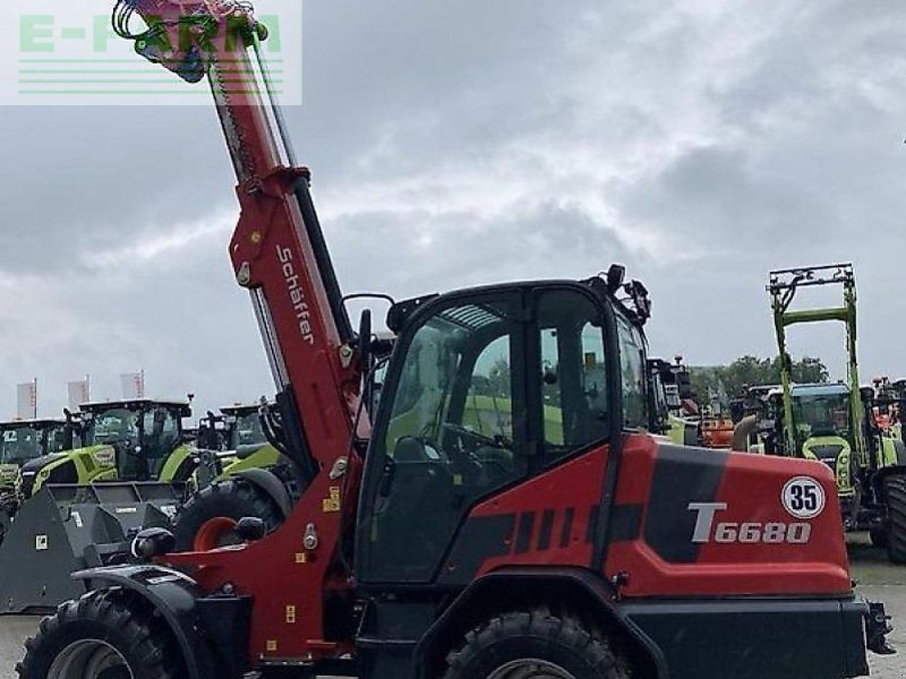 Cargadora de ruedas Schäffer 6680t: foto 6