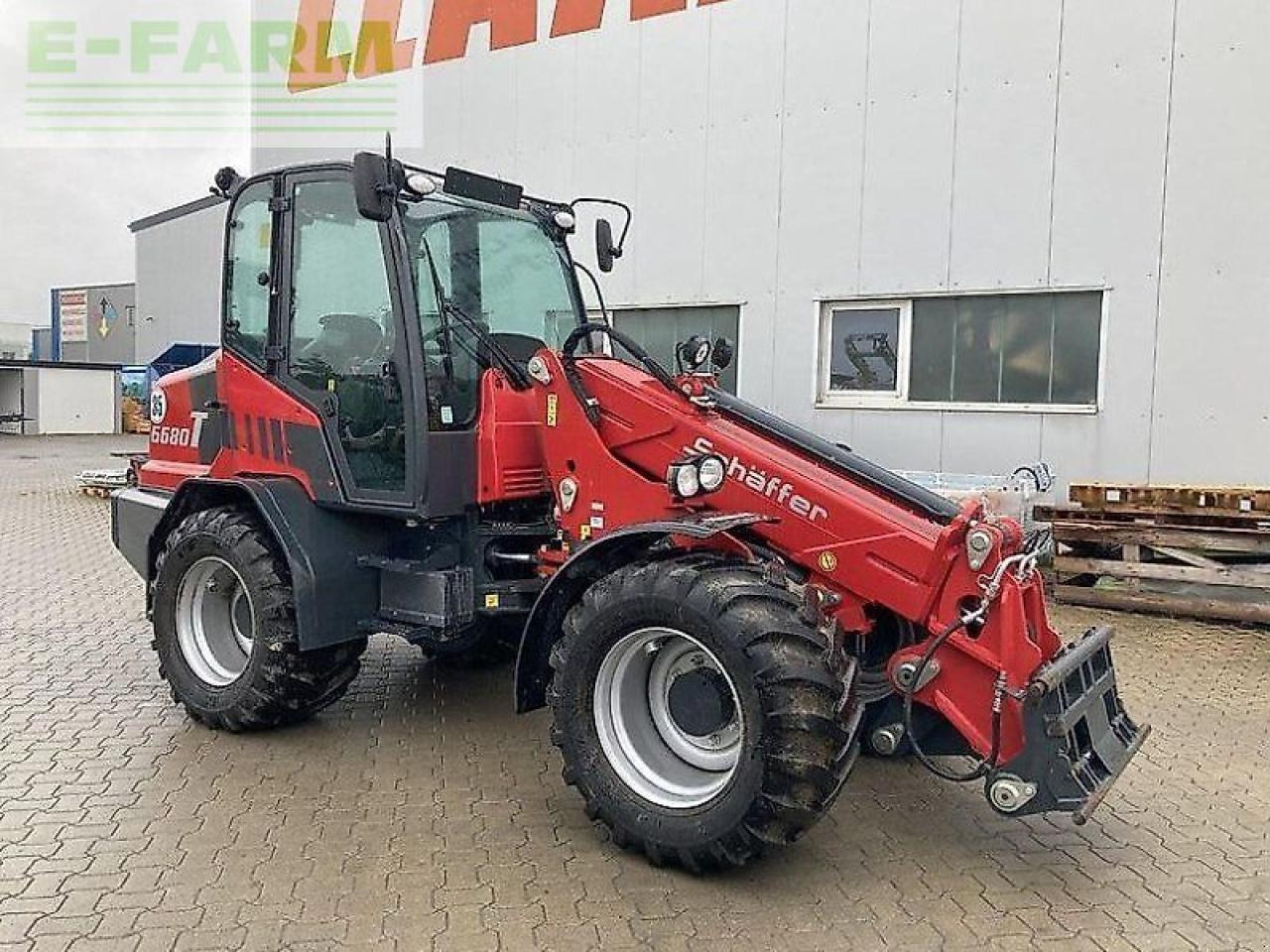 Schäffer 6680t - Cargadora de ruedas: foto 1 Schäffer 6680t - Cargadora de ruedas: foto 1