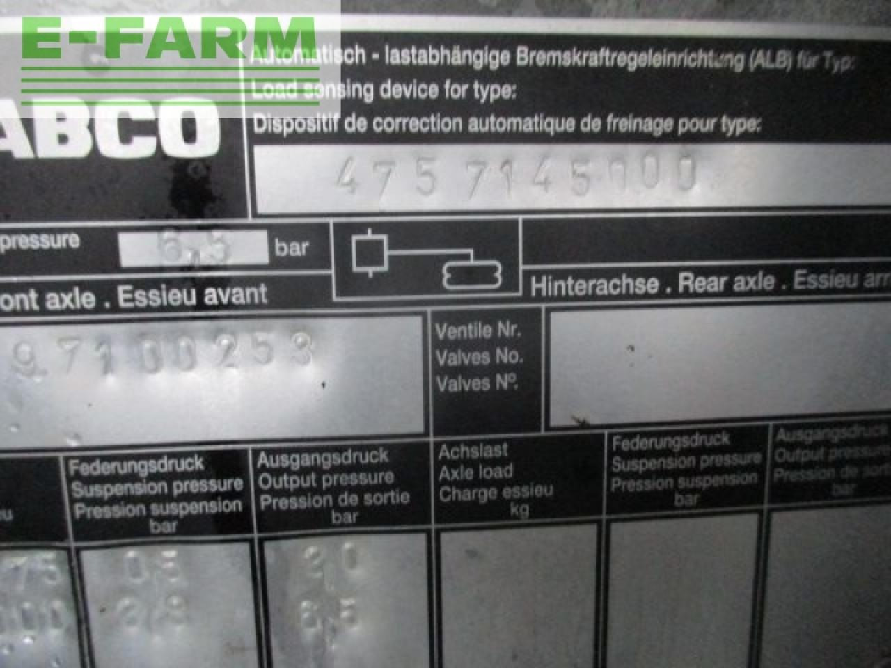 Stapel 19.500 ltr. mit 27m - Cuba de purín: foto 5 Stapel 19.500 ltr. mit 27m - Cuba de purín: foto 5