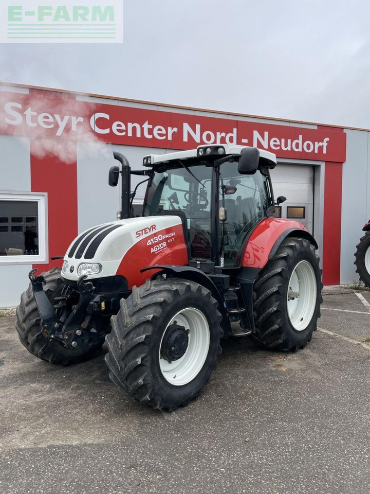 Steyr 4130 profi cvt komfort CVT - Tractor: foto 1 Steyr 4130 profi cvt komfort CVT - Tractor: foto 1