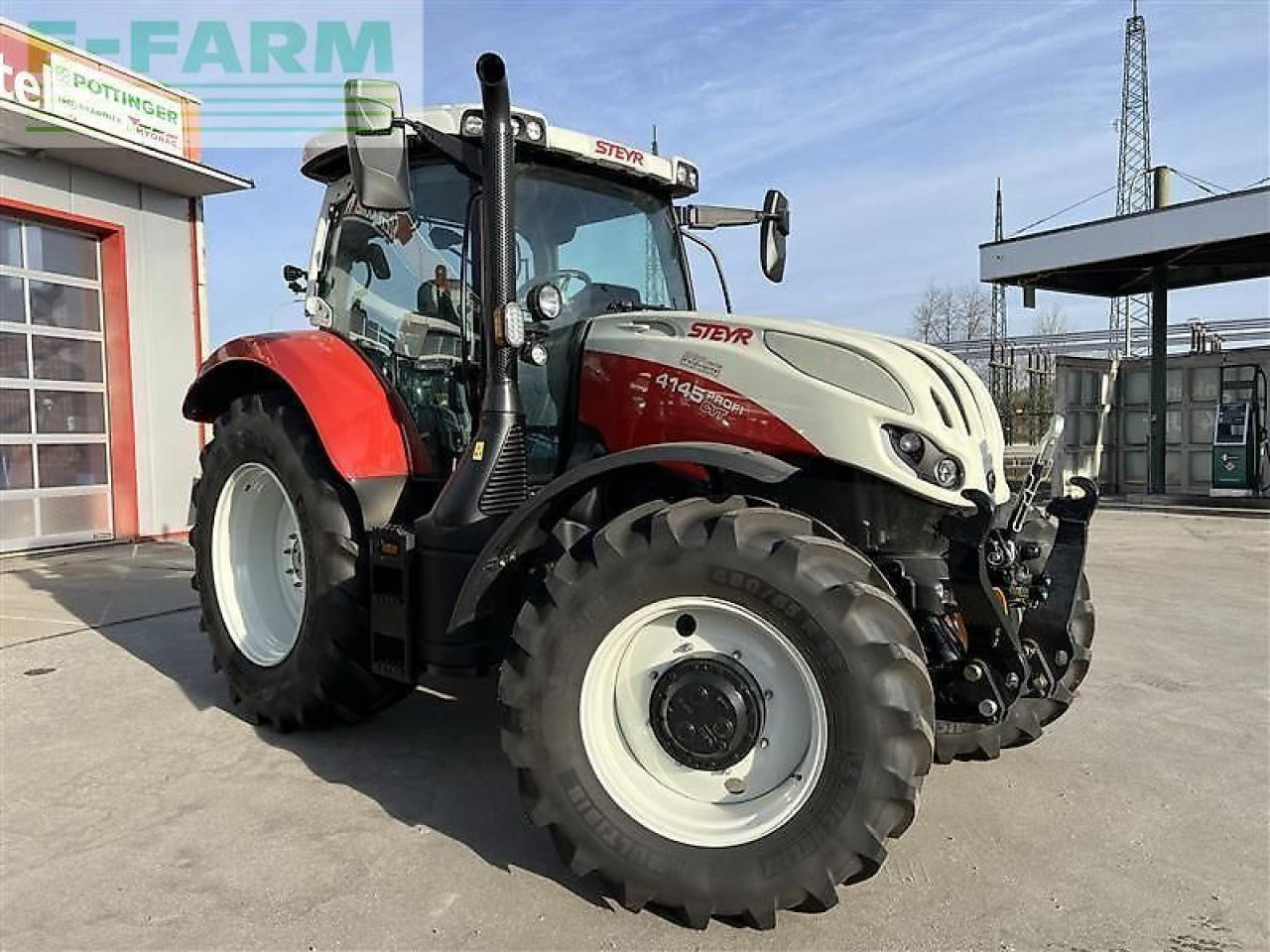 Steyr 4145 profi cvt - Tractor: foto 1 Steyr 4145 profi cvt - Tractor: foto 1