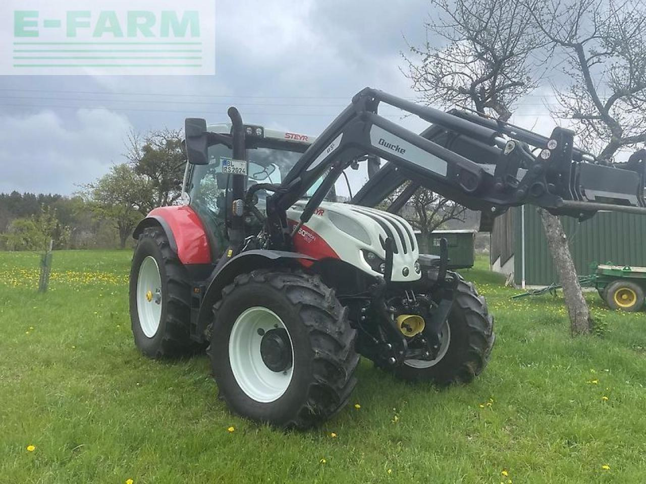 Steyr 6150 cvt profi - Tractor: foto 3 Steyr 6150 cvt profi - Tractor: foto 3