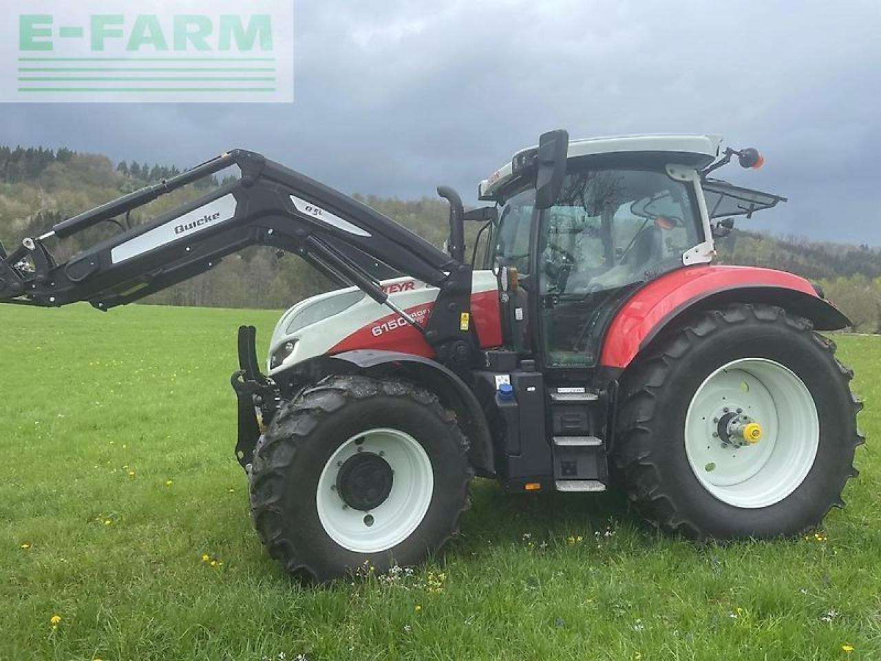Steyr 6150 cvt profi - Tractor: foto 1 Steyr 6150 cvt profi - Tractor: foto 1