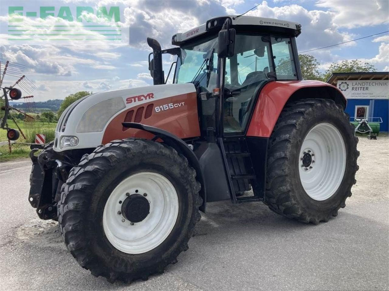 Steyr 6155 cvt komfort - Tractor: foto 2 Steyr 6155 cvt komfort - Tractor: foto 2