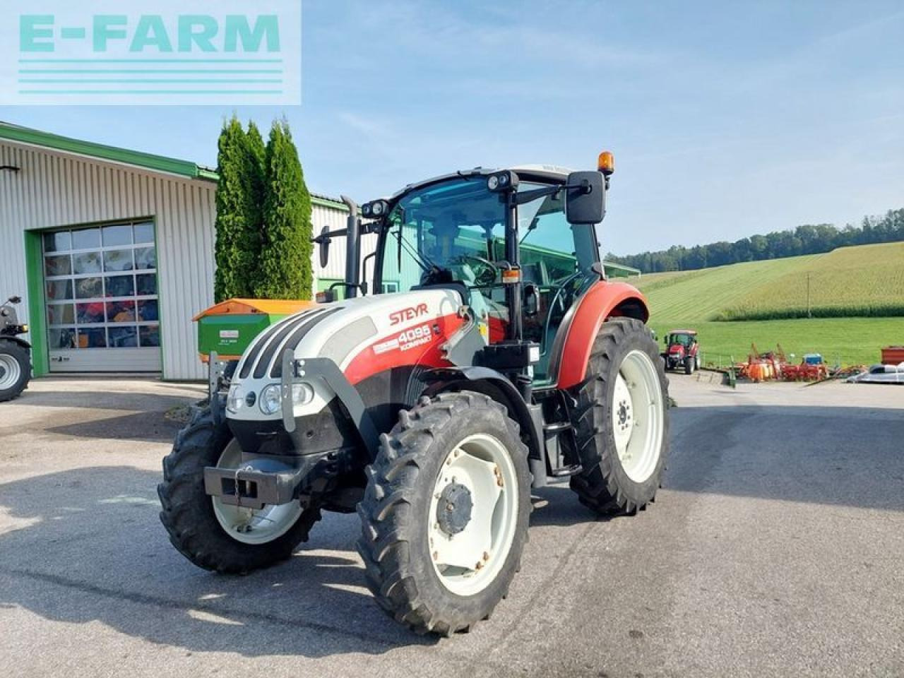 Steyr kompakt 4095 profi 2 - Tractor: foto 1 Steyr kompakt 4095 profi 2 - Tractor: foto 1