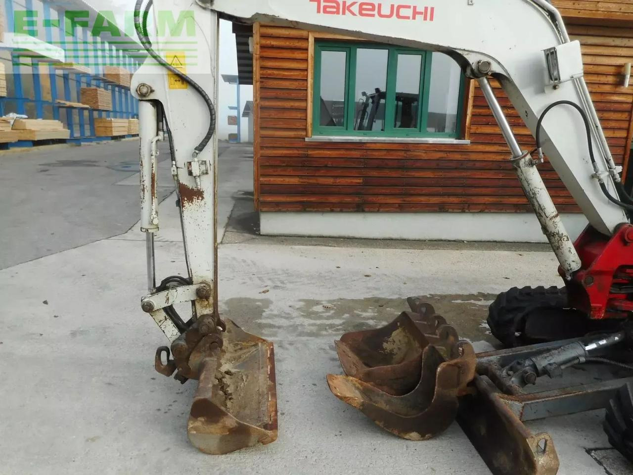 Miniexcavadora Takeuchi tb 235 ( 3.530kg ) hydr. sw + 3 löffel: foto 12