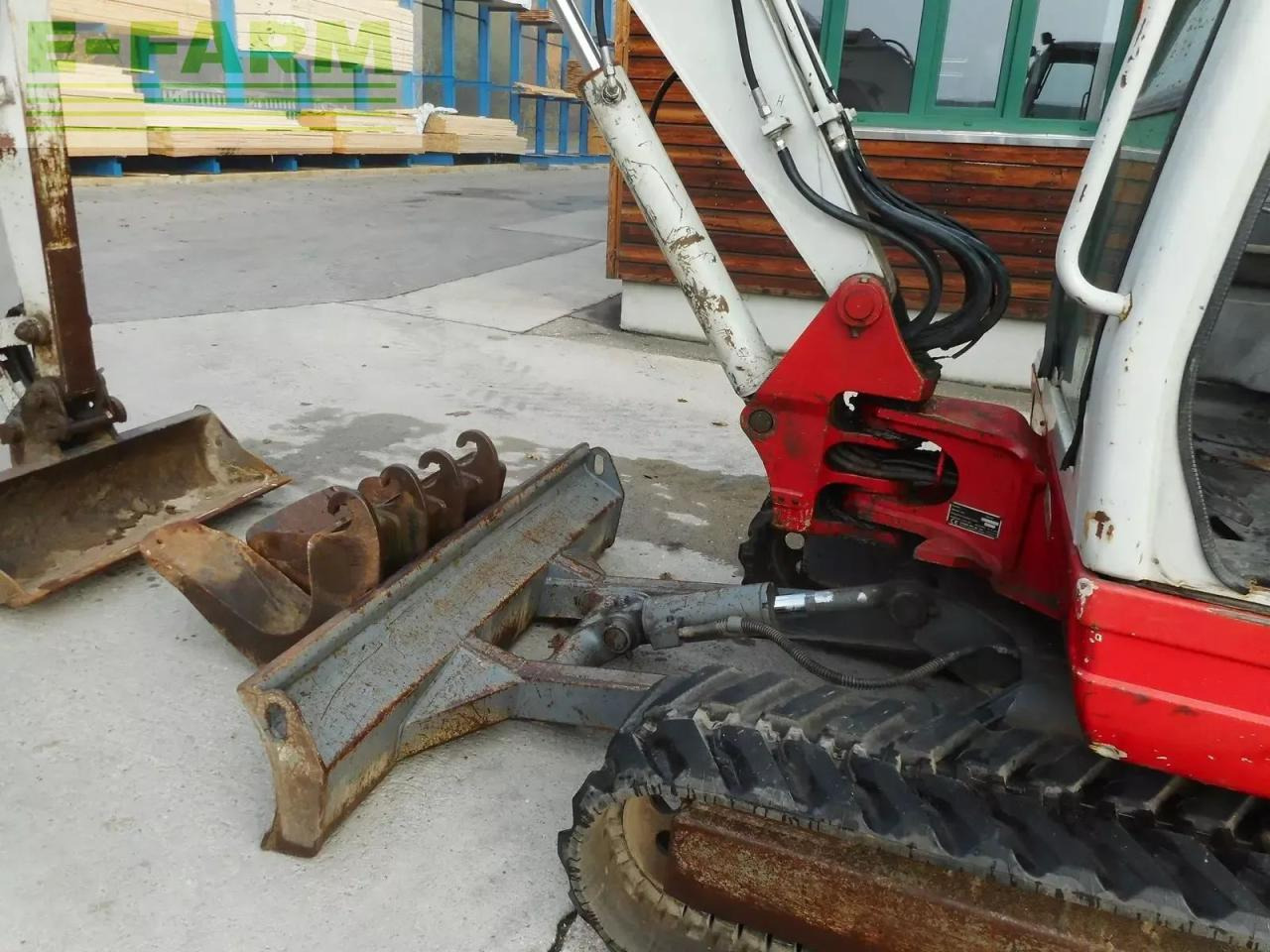Miniexcavadora Takeuchi tb 235 ( 3.530kg ) hydr. sw + 3 löffel: foto 11