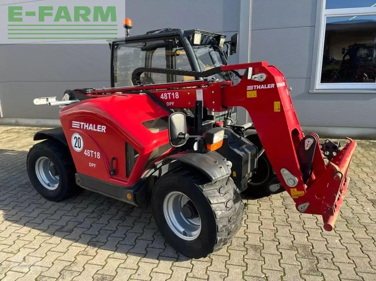 Thaler 48 t18-dpf - Manipulador telescópico: foto 1 Thaler 48 t18-dpf - Manipulador telescópico: foto 1