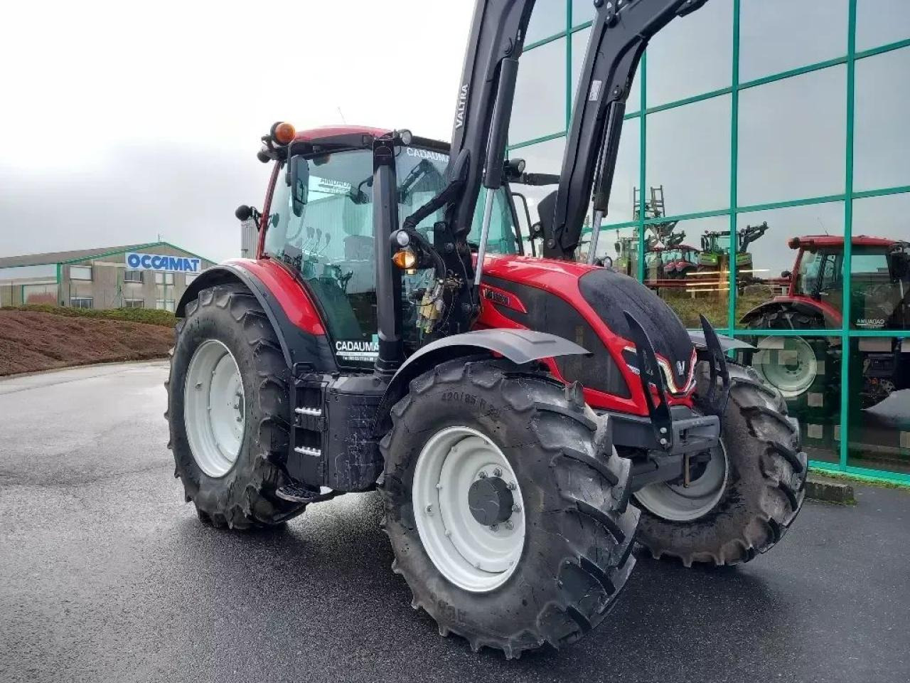 Valtra n 135 hitech 5 HiTech - Tractor: foto 2 Valtra n 135 hitech 5 HiTech - Tractor: foto 2