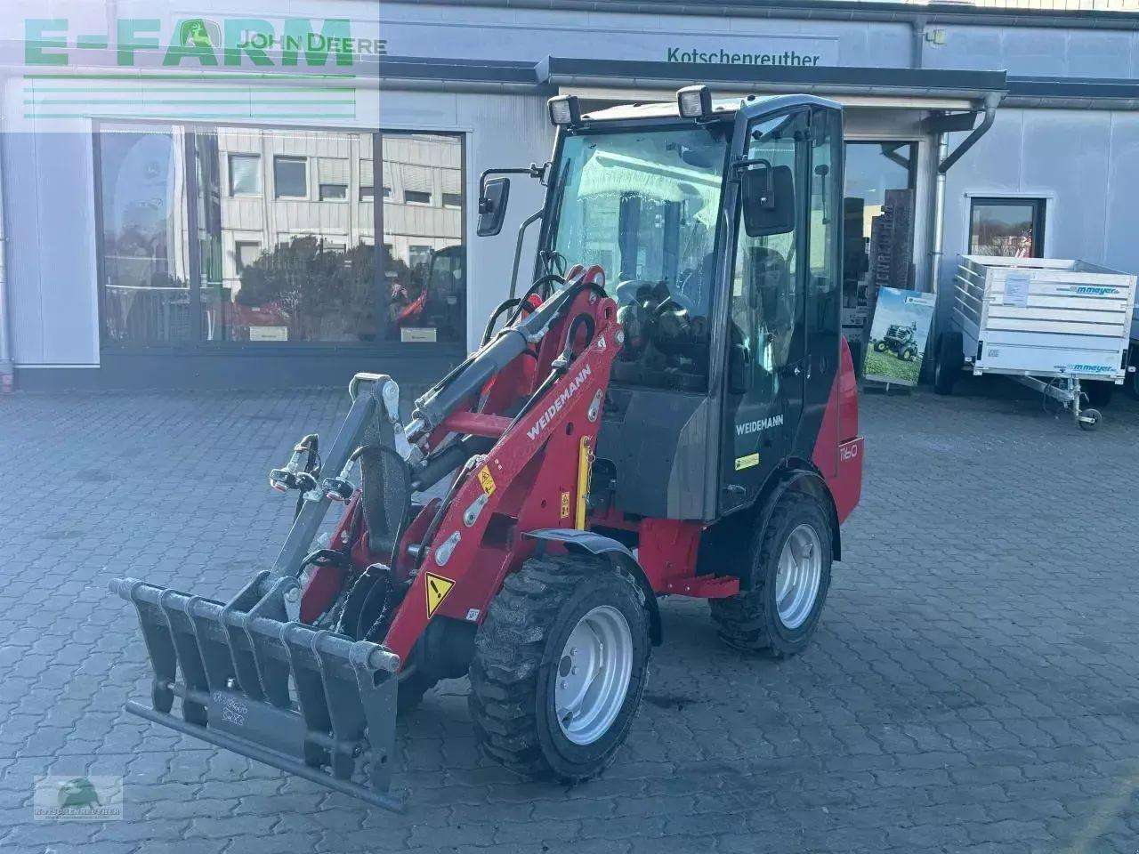 Weidemann 1160 - Cargadora de ruedas: foto 1 Weidemann 1160 - Cargadora de ruedas: foto 1
