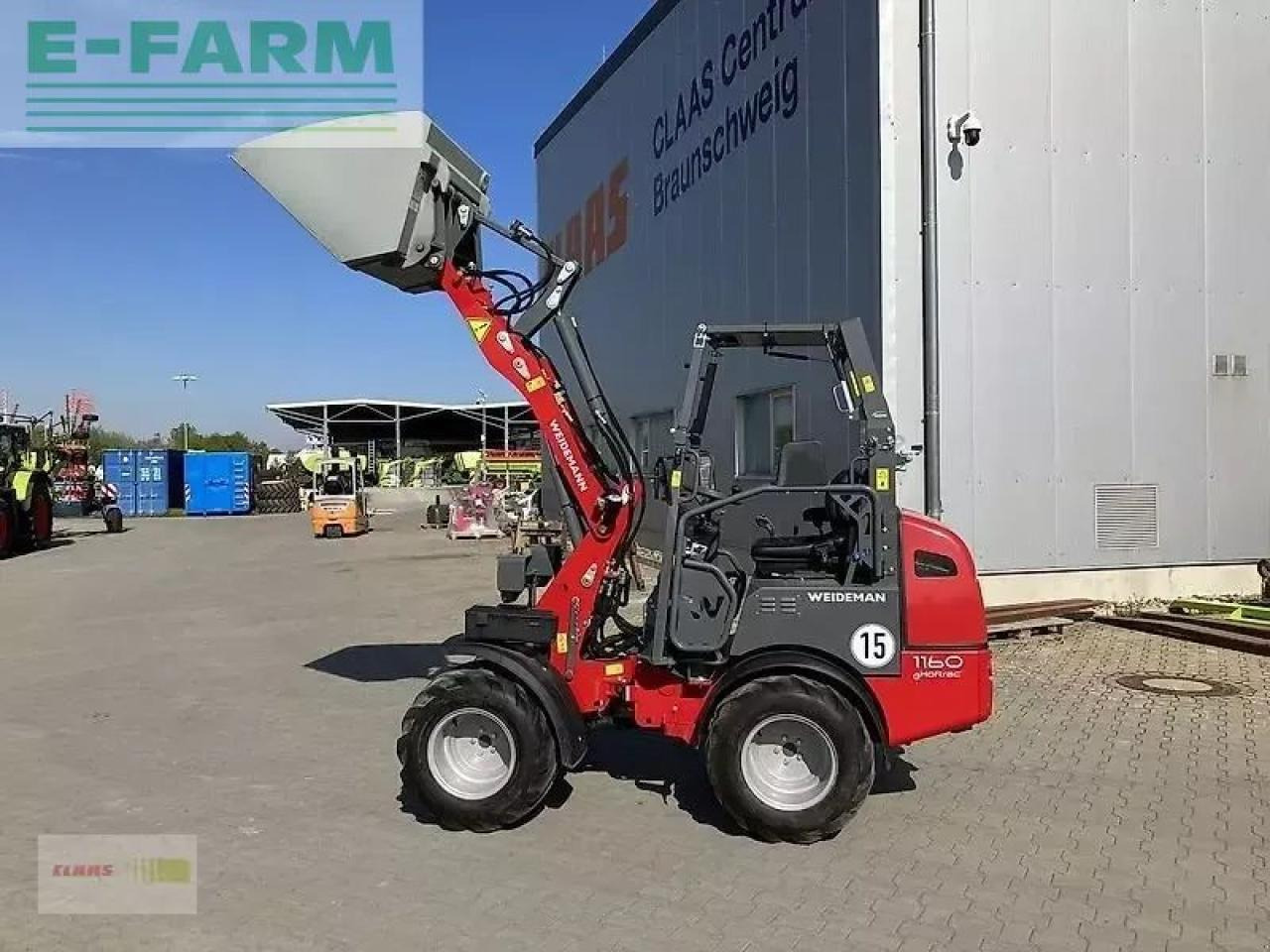 Weidemann 1160 ehoftrac - Cargadora de ruedas: foto 1 Weidemann 1160 ehoftrac - Cargadora de ruedas: foto 1