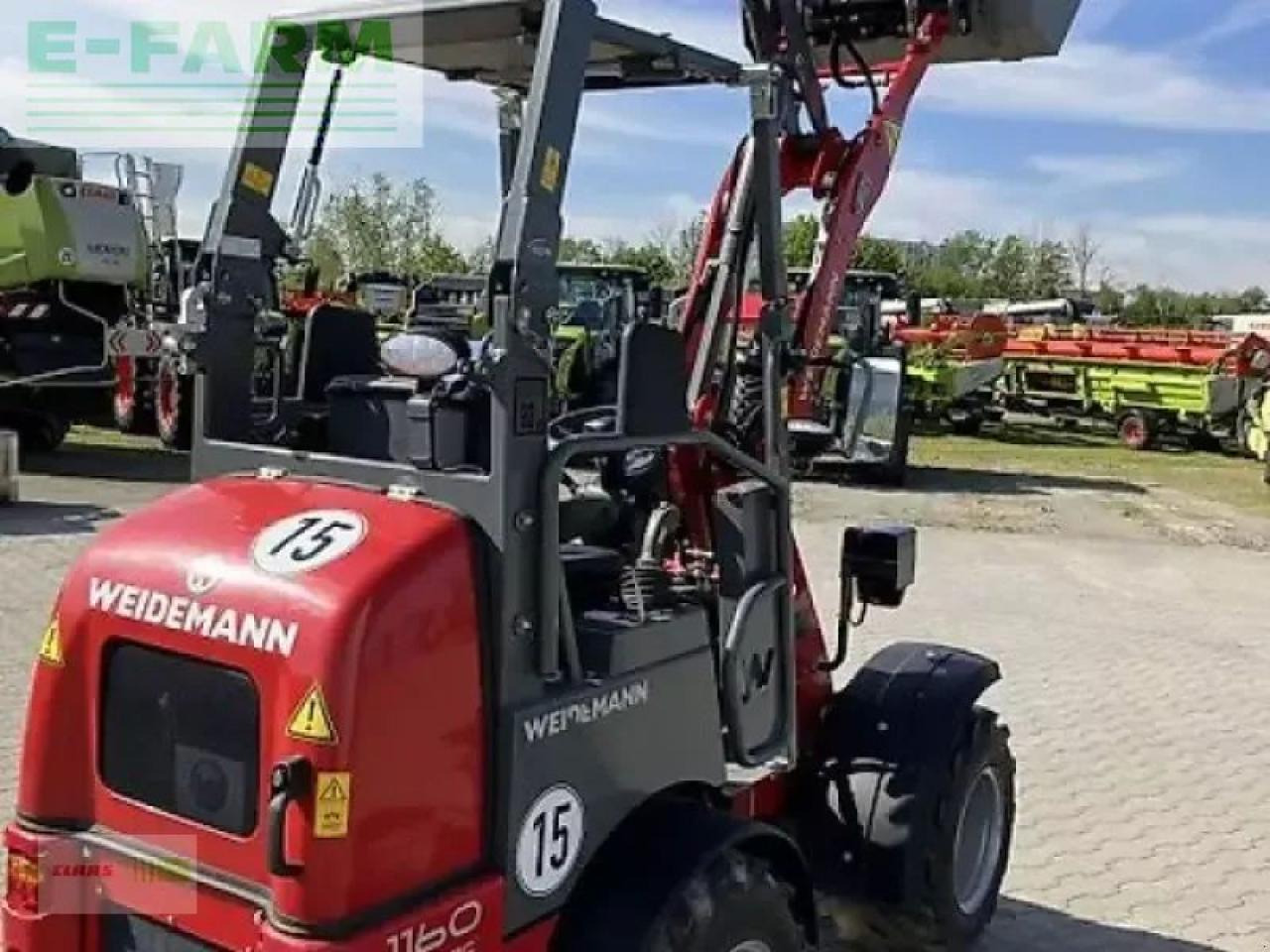 Weidemann 1160 ehoftrac - Cargadora de ruedas: foto 3 Weidemann 1160 ehoftrac - Cargadora de ruedas: foto 3