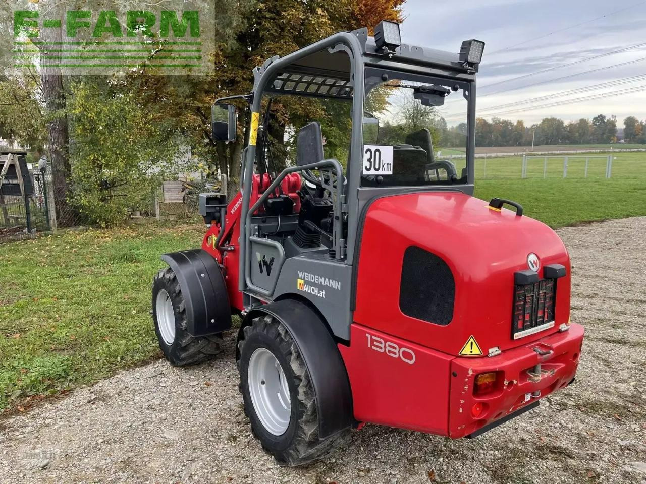 Cargadora de ruedas Weidemann 1380 mit stvzo / 30km/h/ euroaufnahme: foto 12