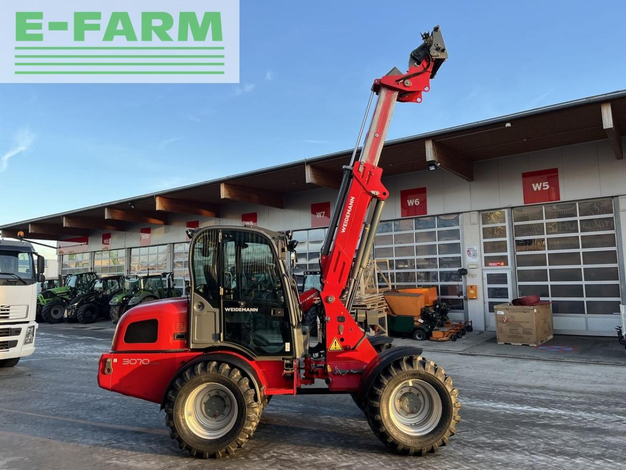 Weidemann 3070cx80 teleradlader 3100h, 30km/h 100l hydr. - Cargadora de ruedas telescópica: foto 2 Weidemann 3070cx80 teleradlader 3100h, 30km/h 100l hydr. - Cargadora de ruedas telescópica: foto 2
