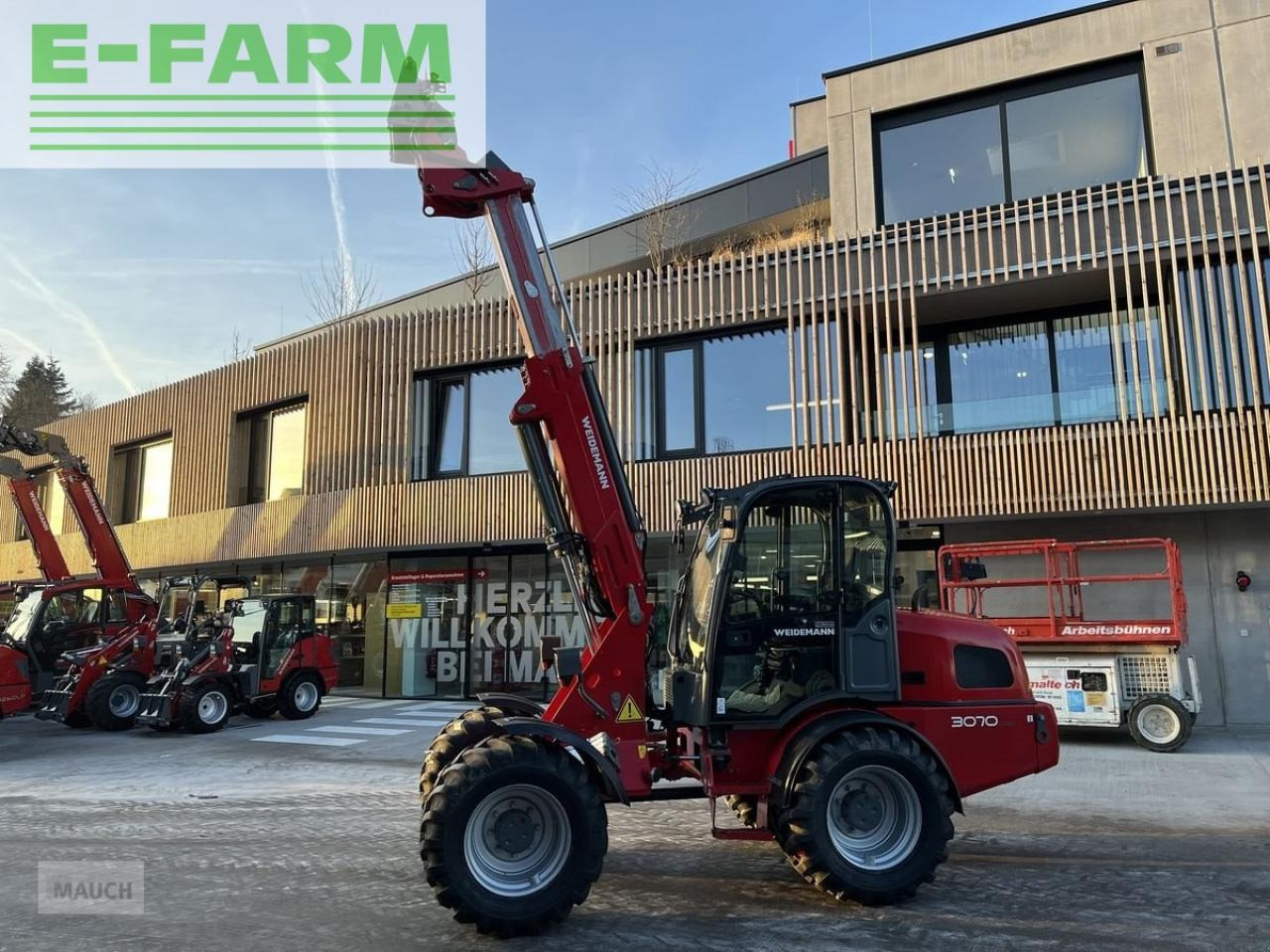 Weidemann 3070cx80 teleradlader 3100h, 30km/h 100l hydr. - Cargadora de ruedas telescópica: foto 5 Weidemann 3070cx80 teleradlader 3100h, 30km/h 100l hydr. - Cargadora de ruedas telescópica: foto 5