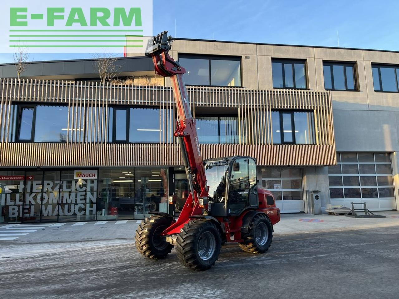 Weidemann 3070cx80 teleradlader 3100h, 30km/h 100l hydr. - Cargadora de ruedas telescópica: foto 1 Weidemann 3070cx80 teleradlader 3100h, 30km/h 100l hydr. - Cargadora de ruedas telescópica: foto 1