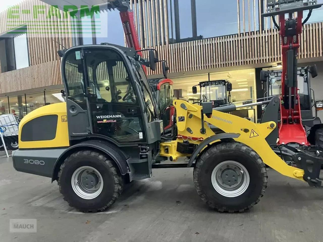 Cargadora de ruedas Weidemann 3080 radlader prompt verfügbar: foto 8