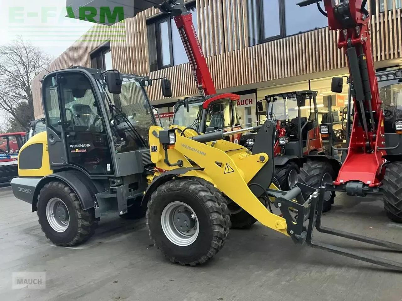 Cargadora de ruedas Weidemann 3080 radlader prompt verfügbar: foto 6