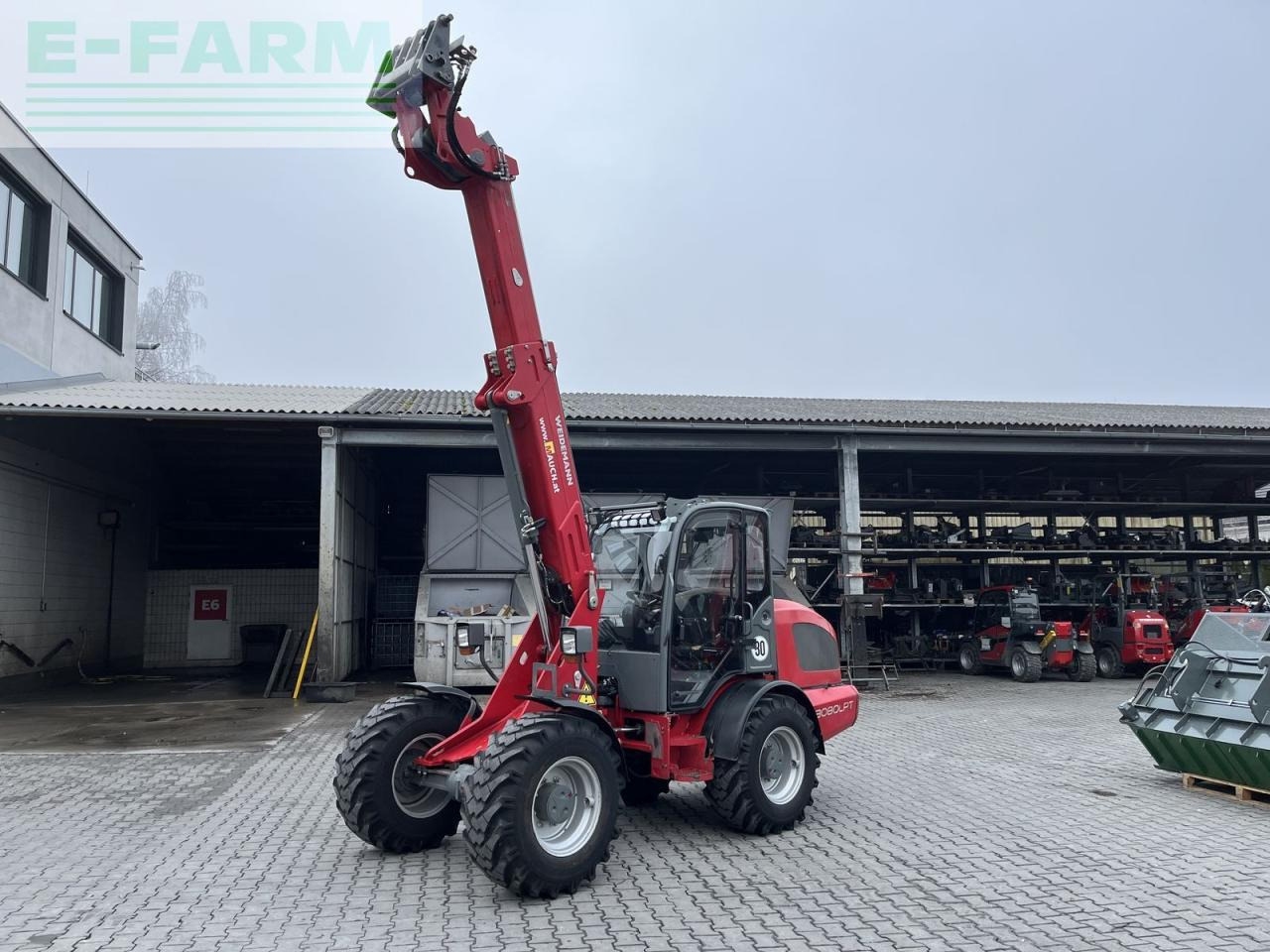 Weidemann 3080lpt ca. 5,0m hubhöhe / hochdruckfahrantrieb - Miniexcavadora: foto 1 Weidemann 3080lpt ca. 5,0m hubhöhe / hochdruckfahrantrieb - Miniexcavadora: foto 1