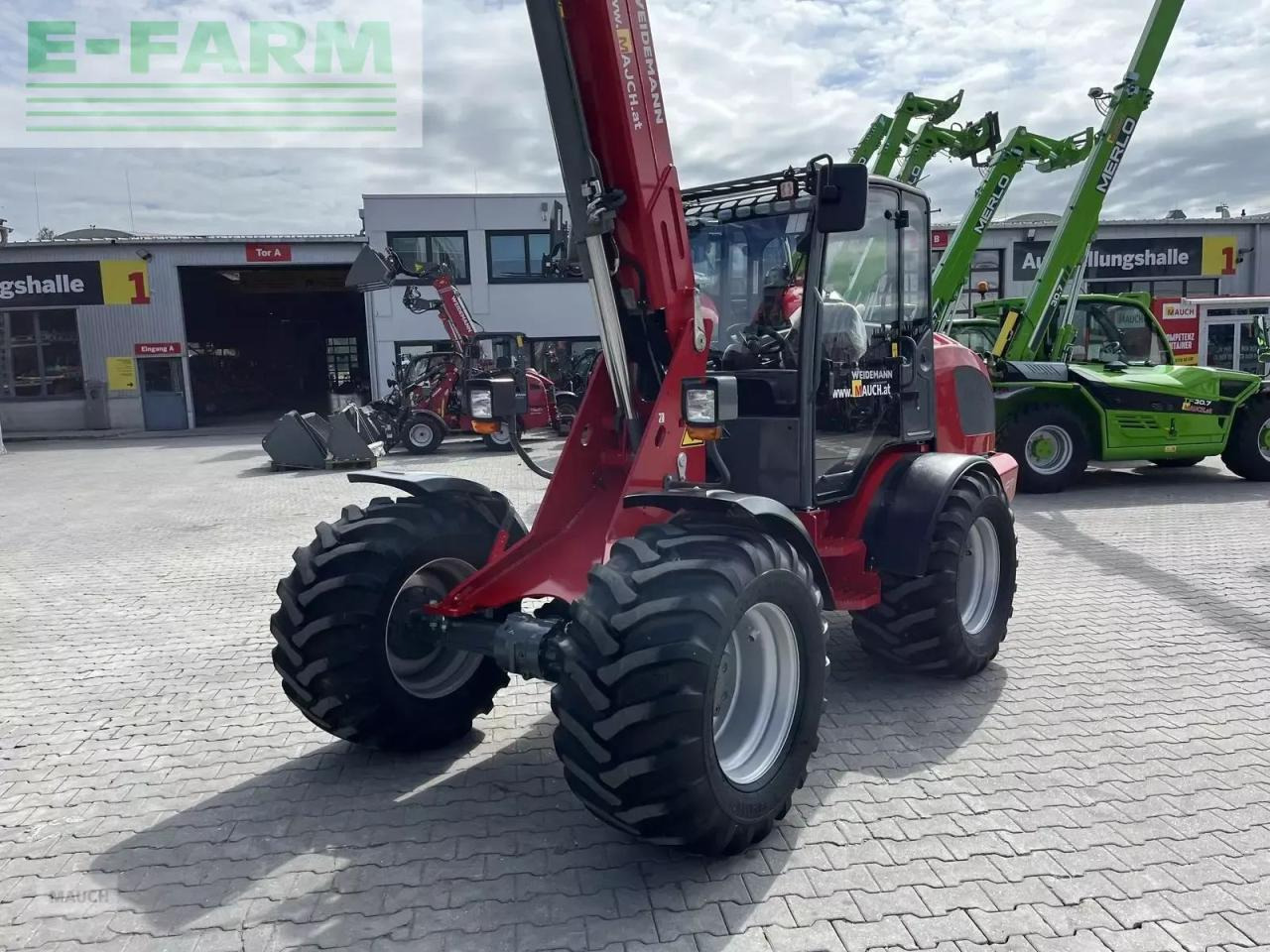 Weidemann 4080lp tele 30km/h - Cargadora de ruedas: foto 2 Weidemann 4080lp tele 30km/h - Cargadora de ruedas: foto 2