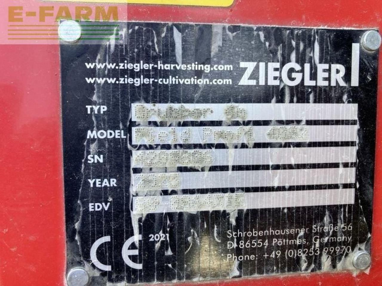Ziegler field profi 4002 ziegler grubb - Cultivador: foto 3 Ziegler field profi 4002 ziegler grubb - Cultivador: foto 3