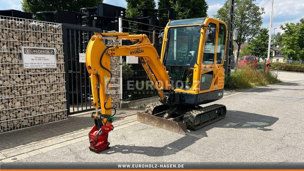 Hyundai Minibagger Robex 16.9, Powertilt, Schnellw. MS 01 - Miniexcavadora: foto 2 Hyundai Minibagger Robex 16.9, Powertilt, Schnellw. MS 01 - Miniexcavadora: foto 2