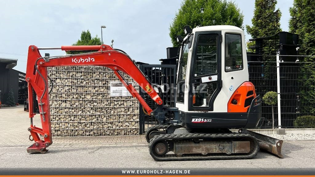Miniexcavadora Kubota Minibagger KX 91-3 S2 mit Schnellwechsler MS03: foto 18