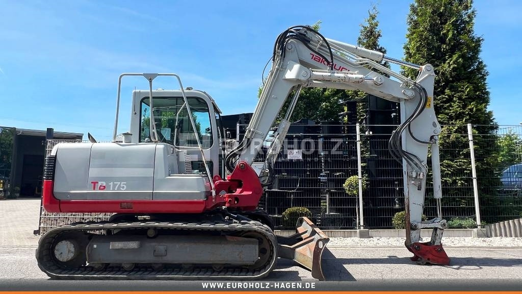 Miniexcavadora Takeuchi Minibagger TB 175, SW MS08, hydr. Verstellausleger: foto 7 Miniexcavadora Takeuchi Minibagger TB 175, SW MS08, hydr. Verstellausleger: foto 7