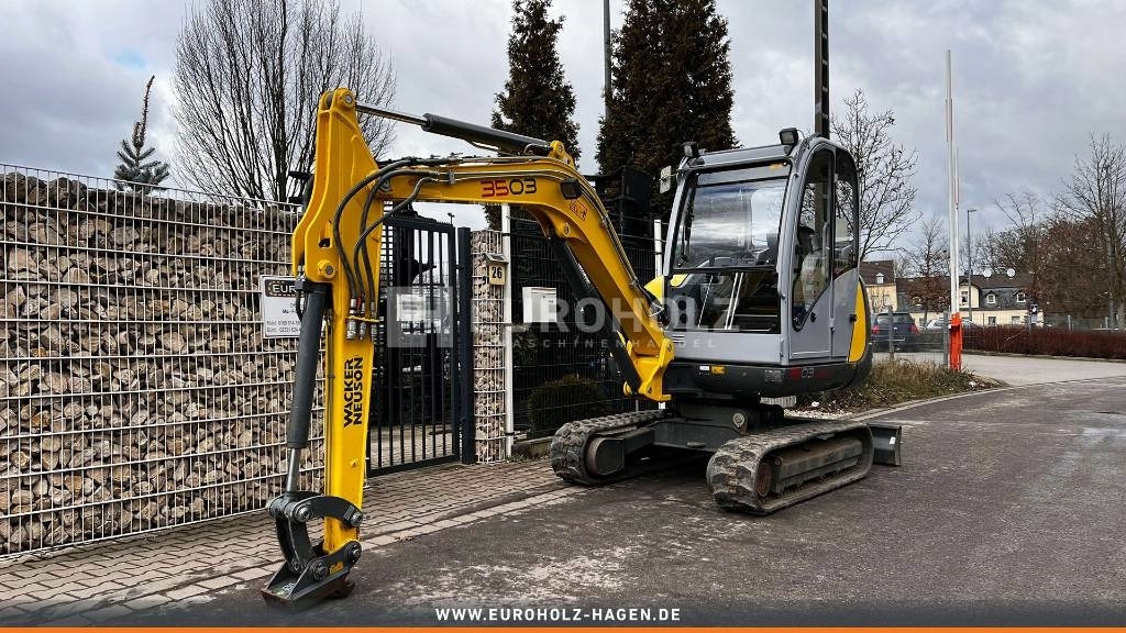 Wacker Minibagger 3503, VDS Kabine, Schnellwechsler MS03 - Miniexcavadora: foto 1 Wacker Minibagger 3503, VDS Kabine, Schnellwechsler MS03 - Miniexcavadora: foto 1