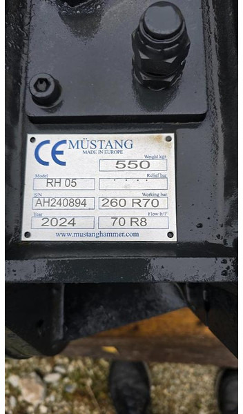 Cizalla de demolición Mustang Abbruchpulverisierer RH05: foto 14