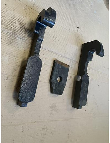 Big Anschweißhaken passend zu Merlo Aufnahme Heavy Duty Ausführung - Piezas de recambio: foto 2 Big Anschweißhaken passend zu Merlo Aufnahme Heavy Duty Ausführung - Piezas de recambio: foto 2