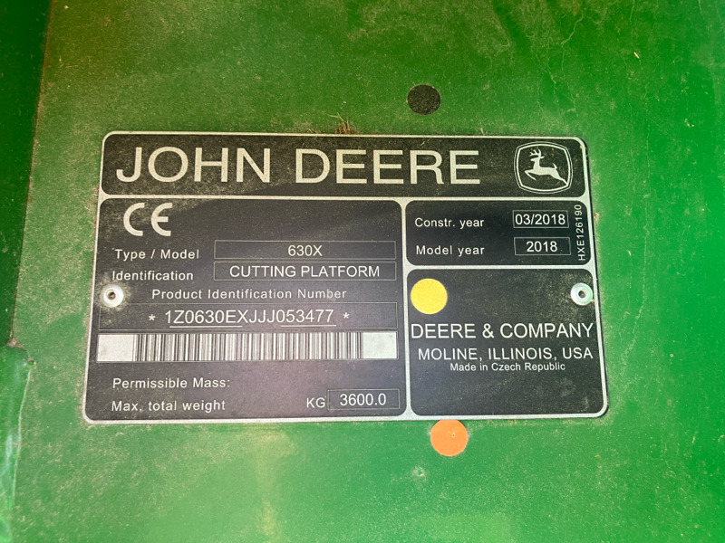 John Deere S780 Raupe mit 630X Schneidwerk - Cosechadora de granos: foto 2 John Deere S780 Raupe mit 630X Schneidwerk - Cosechadora de granos: foto 2