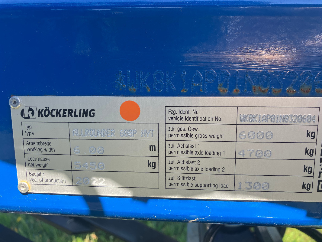 Köckerling Allrounder 600P - Cultivador: foto 3 Köckerling Allrounder 600P - Cultivador: foto 3