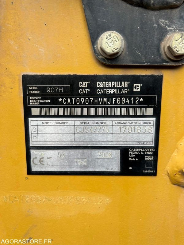 CHARGEUR SUR PNEUS CATERPILLAR 2008 6022H - Cargadora: foto 5 CHARGEUR SUR PNEUS CATERPILLAR 2008 6022H - Cargadora: foto 5