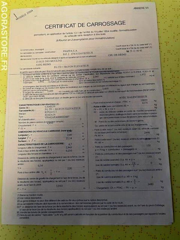 Leasing de  POID LOURD  RENAULT MIDLUM POID LOURD  RENAULT MIDLUM: foto 10