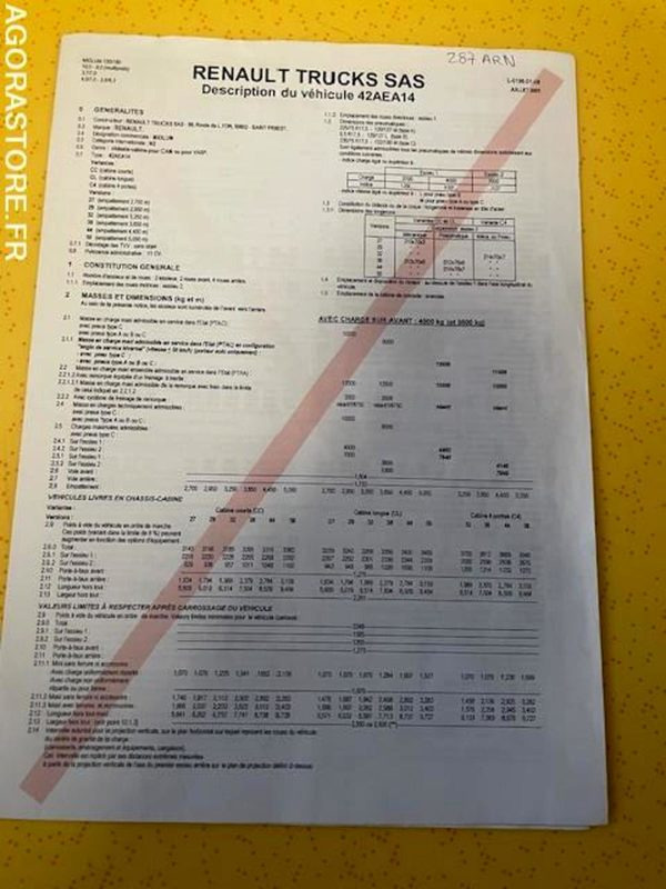 Leasing de  POID LOURD  RENAULT MIDLUM POID LOURD  RENAULT MIDLUM: foto 9